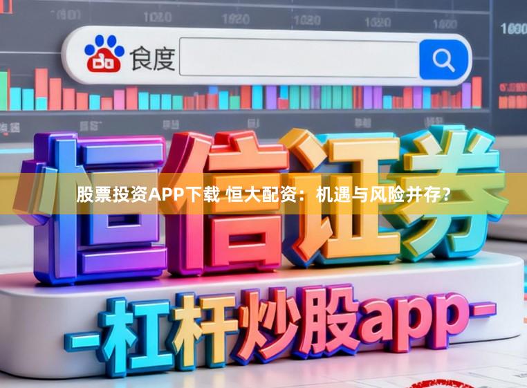 股票投资APP下载 恒大配资：机遇与风险并存？