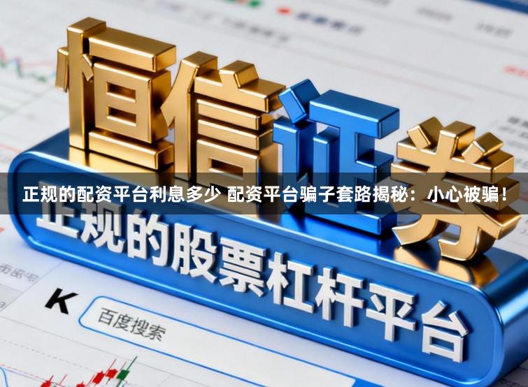 正规的配资平台利息多少 配资平台骗子套路揭秘：小心被骗！